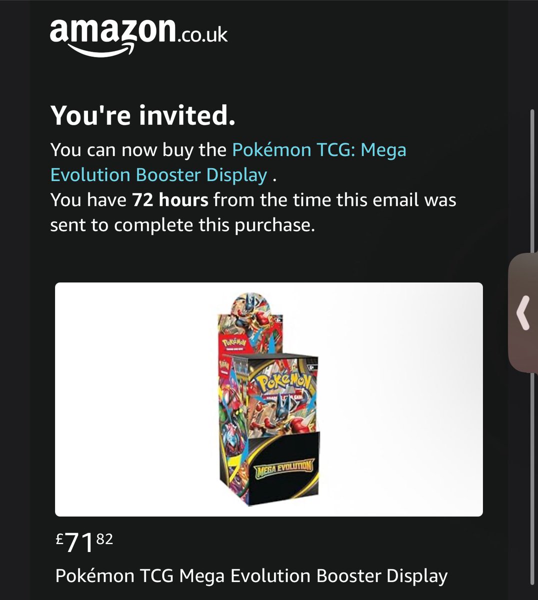 PVGEBOY's tweet photo. @PokemonStockUK Finally got one! https://t.co/gWIZ9mizEQ