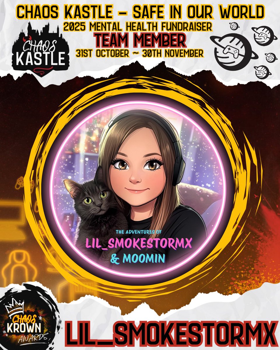 Lil_SmokestormX's tweet photo. Keep your eyes peeled for the stream announcement! This is my first charity stream and i couldn't think of a better charity! https://t.co/flpRLeJVUM take a look at what it's all about and my reason behind it.
#MentalHealth #Charity #Fundrasing #CharityStream https://t.co/WerE6NWJDZ