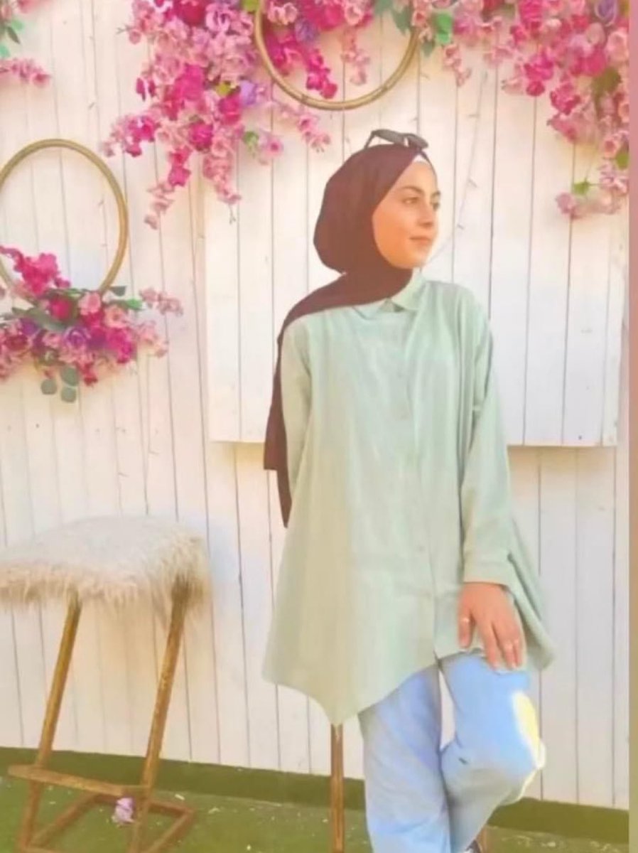 This is Raghad, the symbol of resilience, lying under the rubble since October 15th, 2023. Since that day, her father, my cousin's son, Saleh, has been digging through the debris with his bare hands, hoping to rescue her. He used to tell me, 'Perhaps she feels comfort knowing I'm