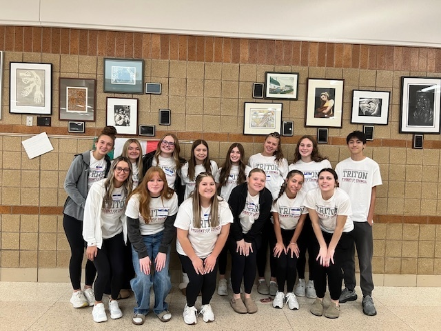 Triton High School's Student Council has been very busy lately. Fourteen of them attended the SED Fall Leadership Meeting at Red Wing High School. It was a wonderful day of learning, leading, and networking with other student leaders in our area.