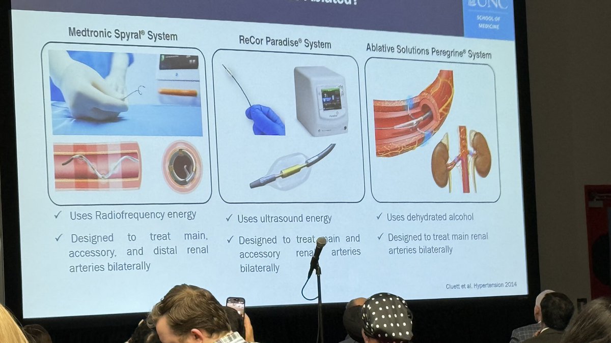ElfadawyN's tweet photo. #kidneywk #kidneyweek25 learning about mechanism of action of renal #denervation in #resistent #hypertension - room 362 https://t.co/F9c1BsusWq