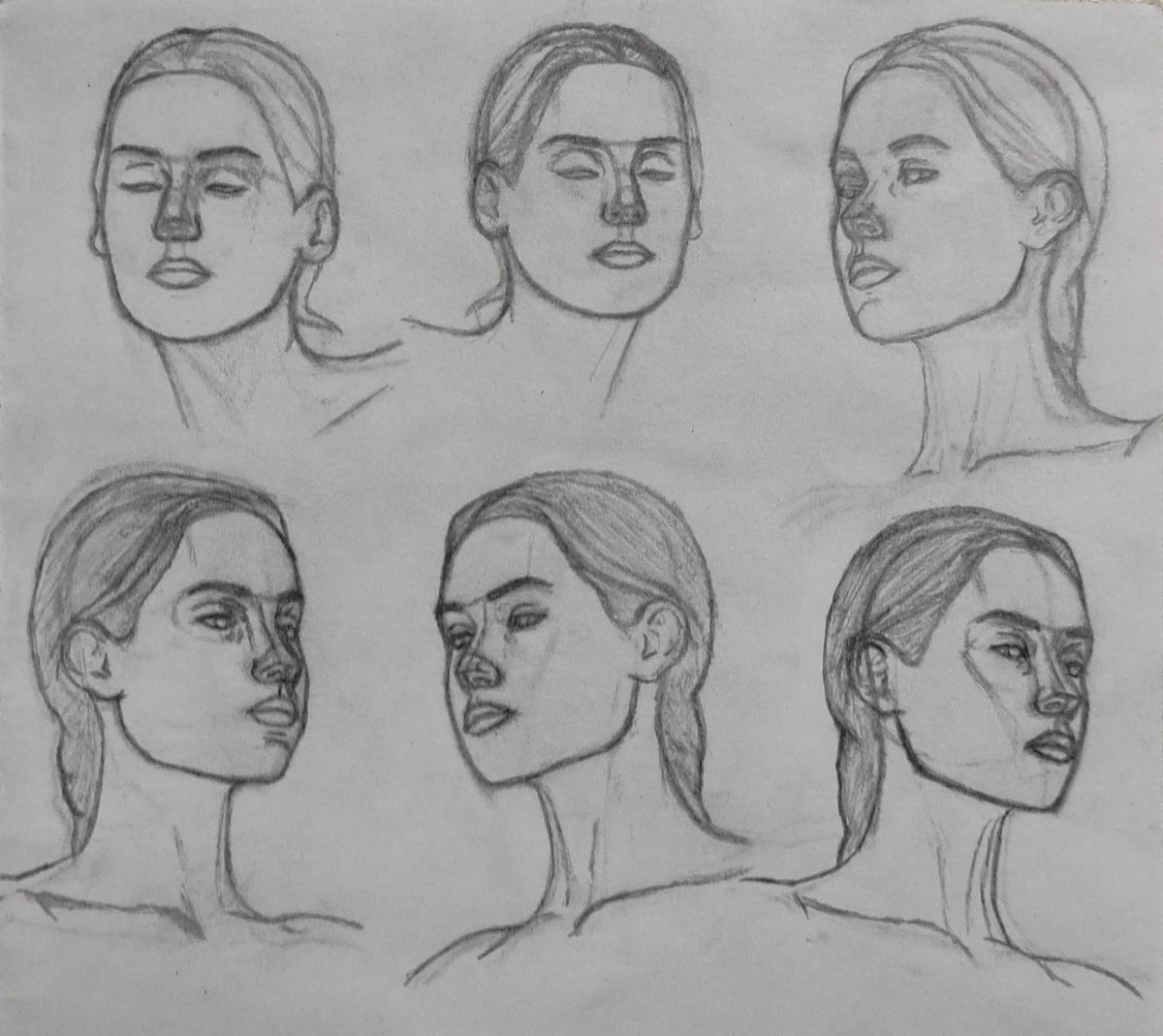 formanth_'s tweet image. Day 49 — 

 #HeadStudy #ArtPractice #DailySketch