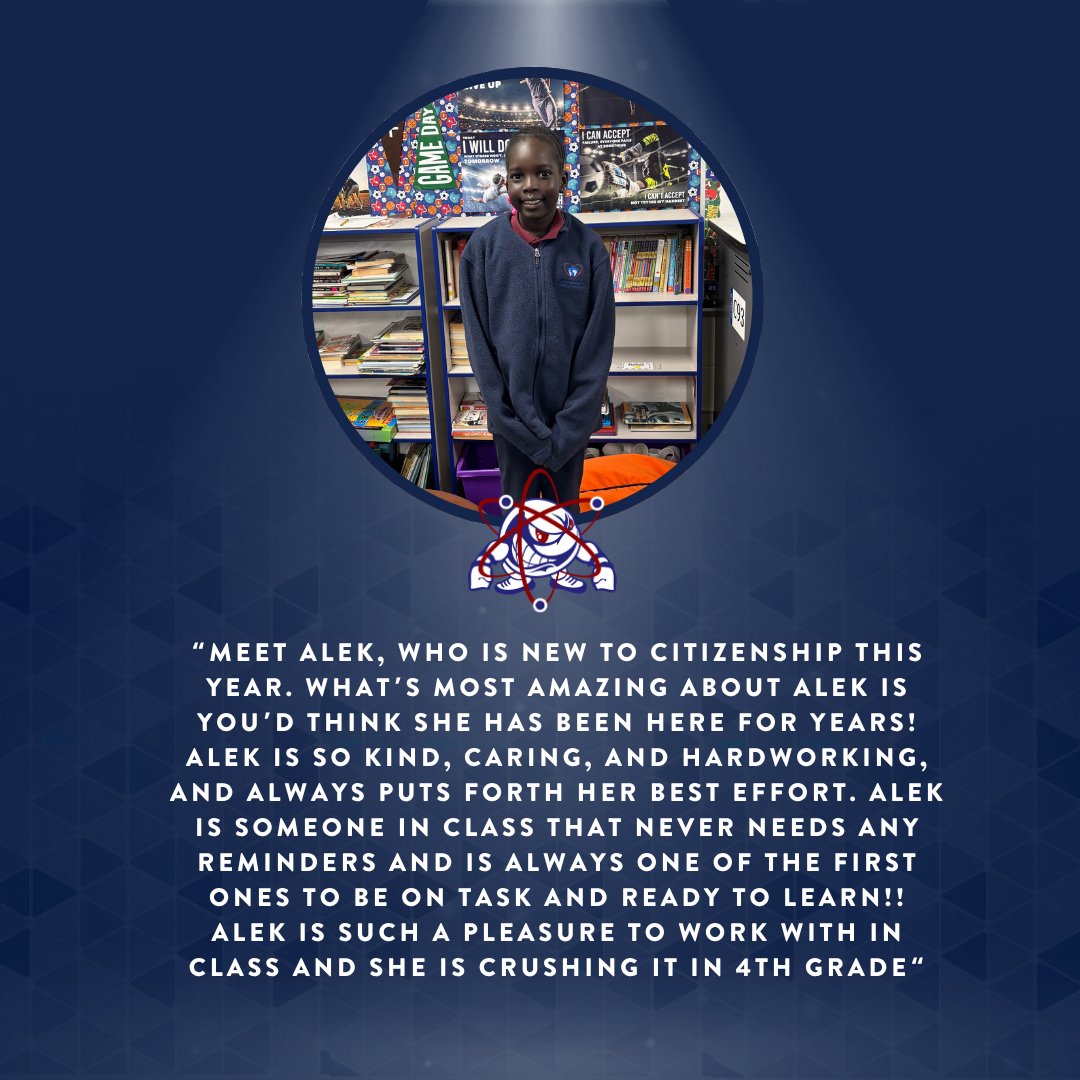 csasyracuse's tweet photo. Meet Alek, a new 4th grader at #CSASCS Elementary! π
Even though sheβs new, it feels like sheβs been here for years! Sheβs kind, caring, hardworking, and always gives her best. Alek is on task, ready to learn, and a joy to have in class. Keep crushing it, Alek!
@CharterEmpire https://t.co/rvyfVH1YBR