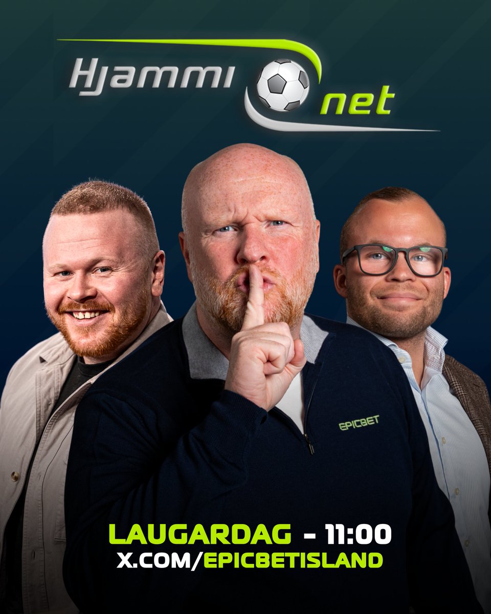 Hjammi.net á morgun kl. 11:00 hér á X! Nablinn er á sínum stað. Bolli kemur inn fyrir Mike 🔄