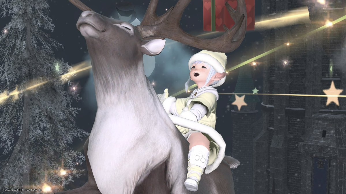 #FF14 ドリームアタイア（初代サンタ服）の無料配布会、11/8（土） 18:00〜18:30
#MeteorDC #Shinryu サーバー、リムサロミンサ上層アフトカースル　報酬品管理人付近。
【リプにお願い事項あります】