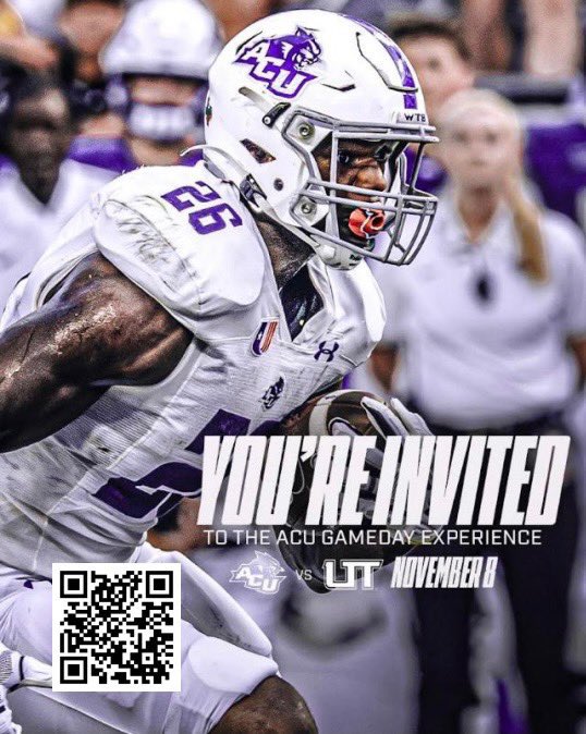 Thank you <a href="/ACUFootball/">ACU Football</a> for the game day invite this weekend!