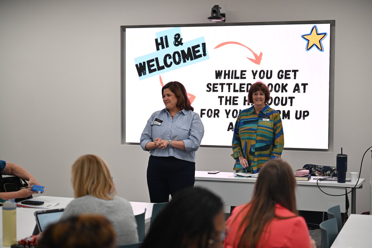 R4SpecialEd's tweet photo. Breakout sessions are in full swing at the Region 4 Speech-Language Pathology Conference! π
SLPs are learning data-driven IEPs, bilingual support, AAC strategies, and hands-on literacy interventionsβready to bring new strategies back to the classroom.
#R4SLPCON https://t.co/WnFiicCpYc