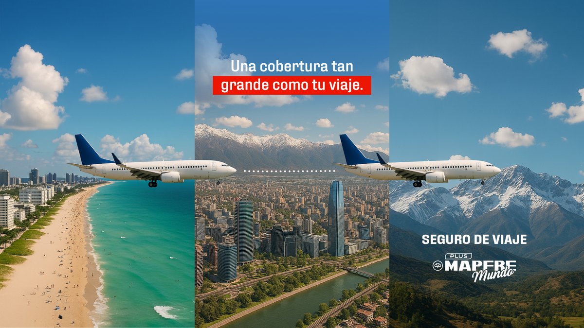 ✈️ Cuando algo te sorprende, decís “un viaje”.
Y cuando un seguro de viaje te sorprende, decís MAPFRE: cobertura médica, pérdida de equipaje, odontología y asistencia legal.

Conocé más en segurodeviaje.mapfre.com.uy/viaje/