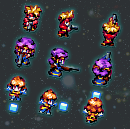 finalbossblues's tweet image. outlaws of time and space!!