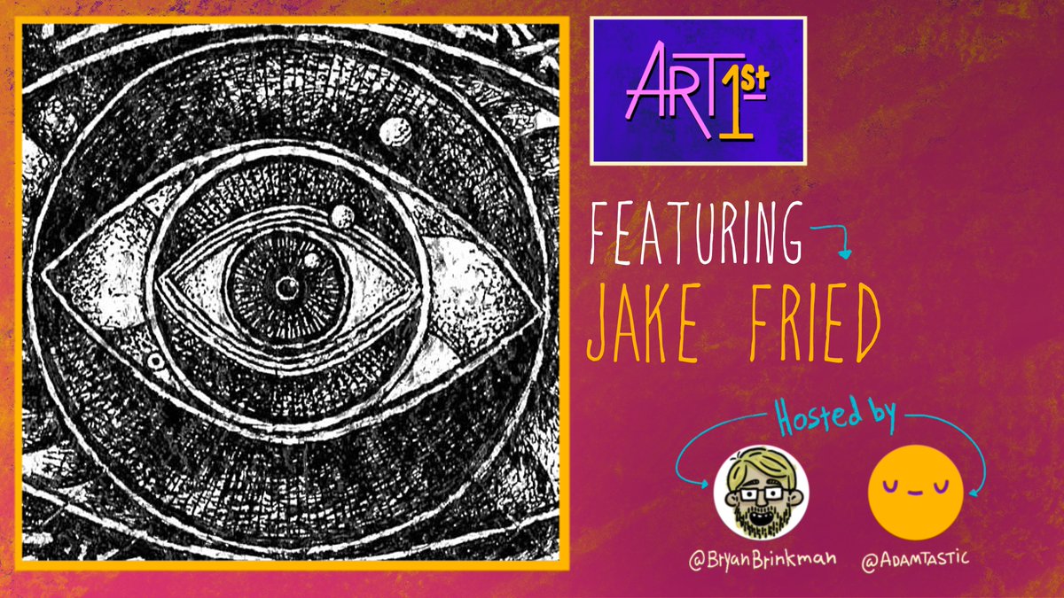 🎤 Ep. 48 of <a href="/Art1stShow/">Art 1st</a> was awesome!

It was great chatting w <a href="/jakejfried/">Jake Fried</a> 👁️

Below are links to his work, along with links to the great art that was talked about. Be sure to check out these artists and show them some love! 💜
