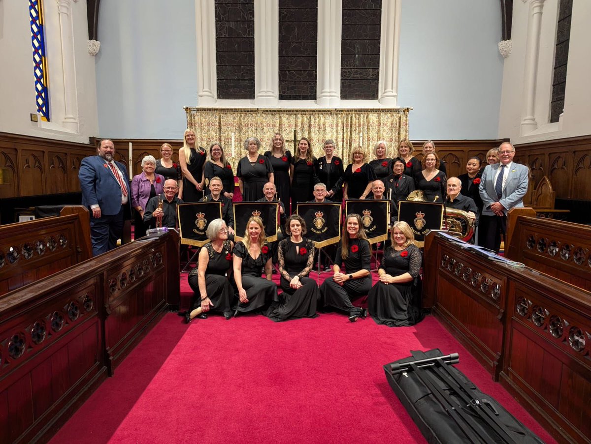 Such an honour for our choir to take part in the Remembrance Concert this evening. Thank you to all who made it happen #proud