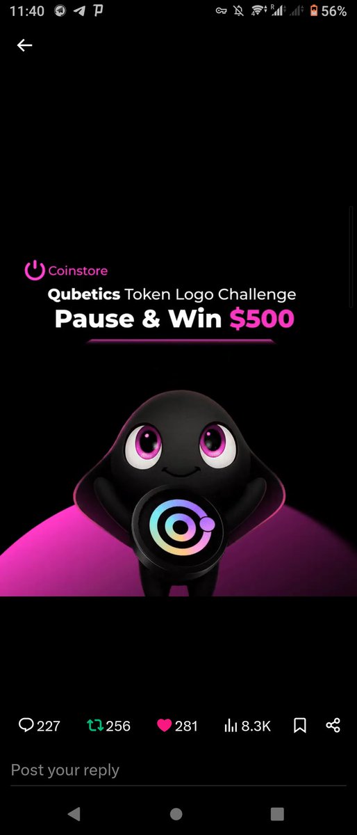 IIIHAAAM's tweet photo. @CoinstoreExc @qubetics @M97921659
@Mahilive6 
@FootbalGr35288 https://t.co/l9Dhzg2ch6