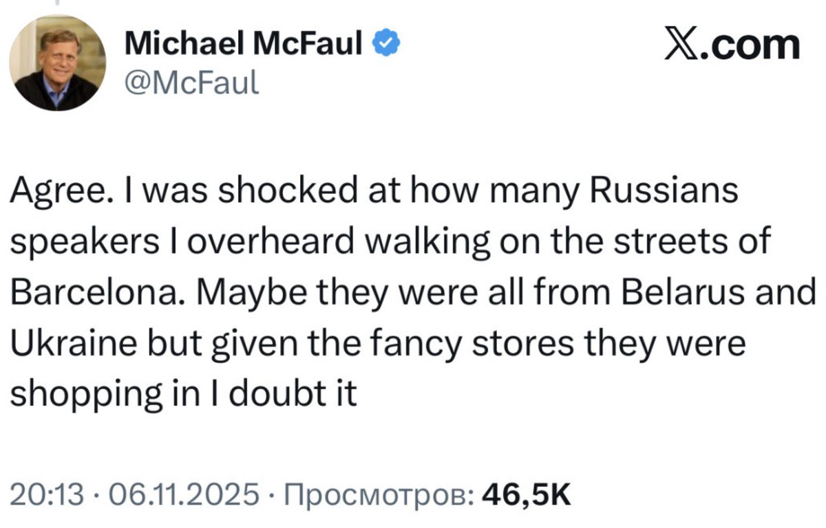 Managing to insult Russians, Ukrainians and Belarusians in one tweet is frankly Hall of Fame material. It’s like an own-goal hat-trick.