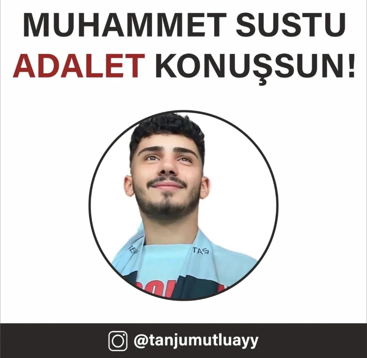 Muhammet sustu adalet konuşsun 
#acınınsesiniduyanvarmı