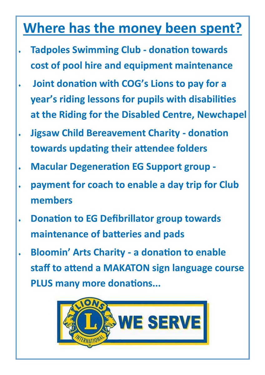 East Grinstead Lions Club tweet media