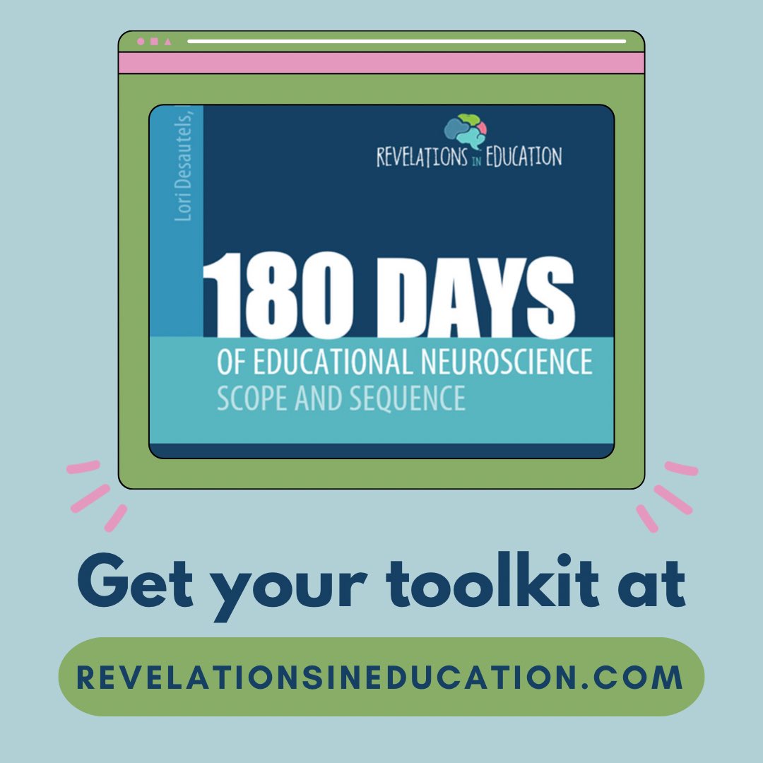 desautels_phd's tweet image. This scope and sequence is not a program with a script. It is intended to be integrated each day as a part of our procedures and transitions! 🍎

#educationalneuroscience #revelationsineducation #education