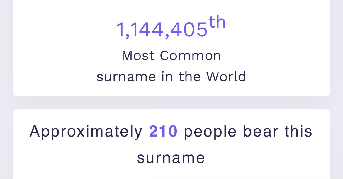 I knew mine wasn’t common but 👀