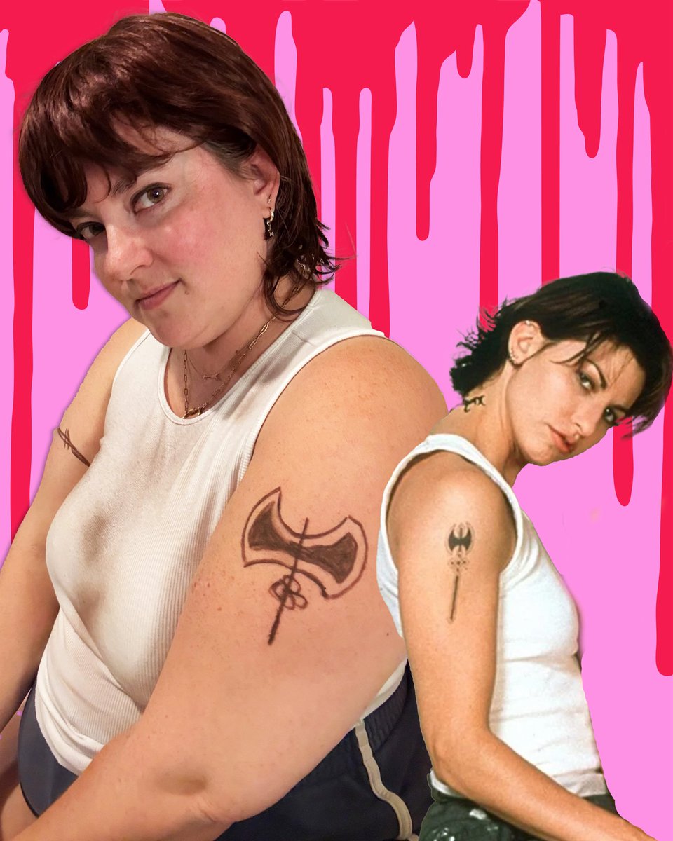 spooky_tuesday's tweet photo. Do we make you nervous, Violet? // #Bound1996 podcast cosplay https://t.co/zBycTHqoNr