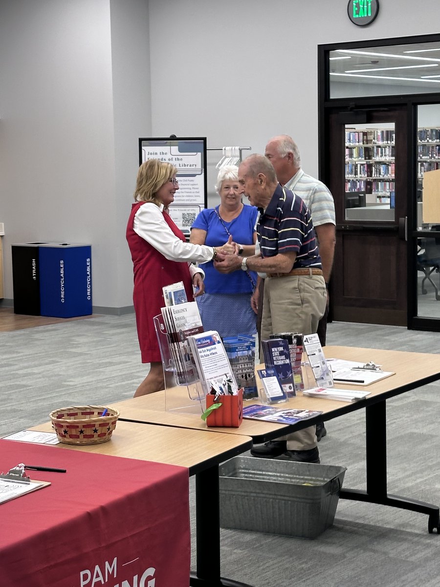 It’s always special meeting face to face with the people I represent. During our mobile office hours in Clyde and Chili, my team and I met with residents, local leaders, veterans, and families to talk about the issues that matter most.