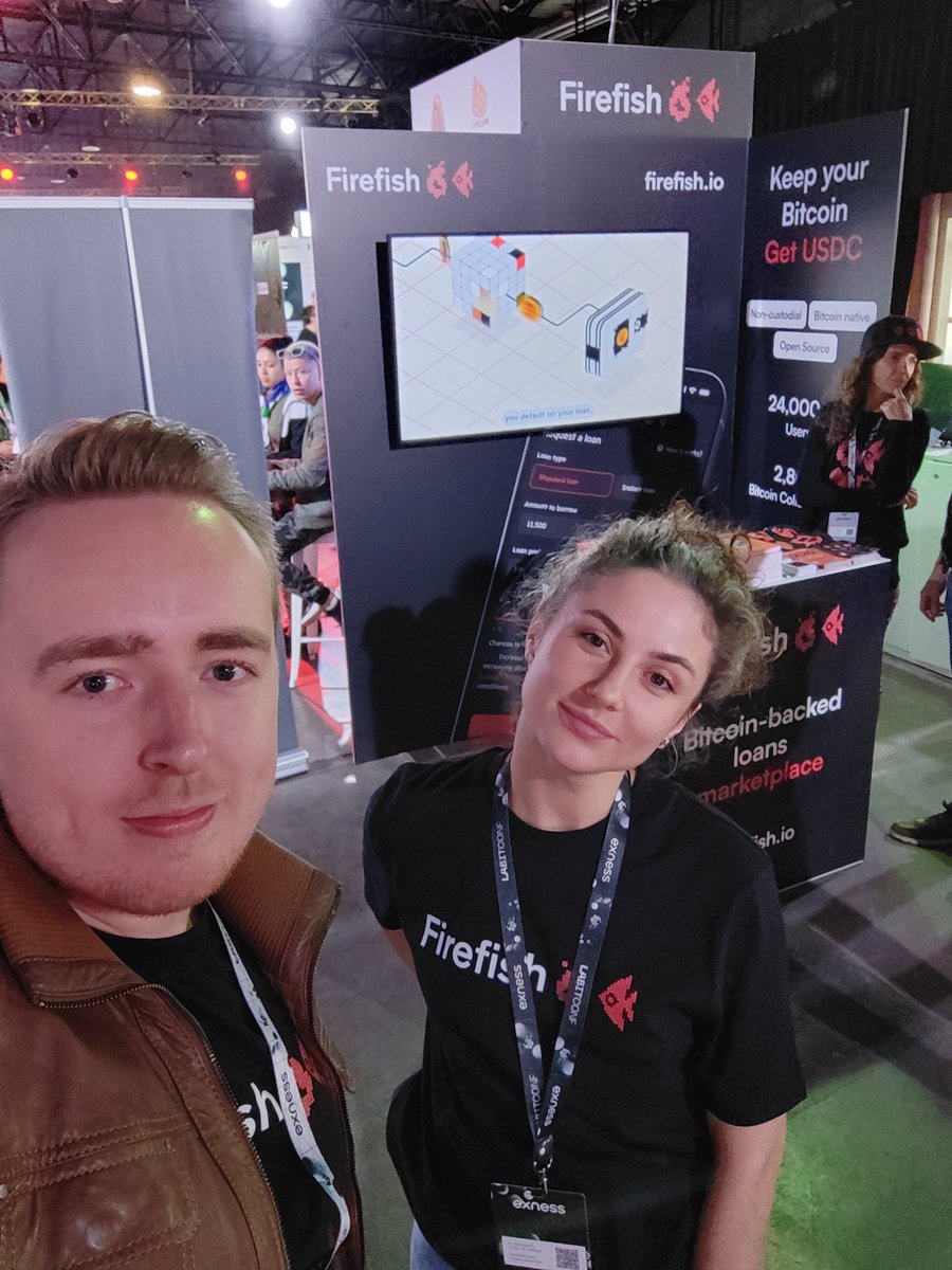 NoFinntech's tweet image. Come visit our Firefish booth at LaBitcoinf!🔥

We are the largest Peer-to-Peer Marketplace for Bitcoin-backed loans.

- Non-custodial 
- Bitcoin-native
- Public source code

Next week in El Salvador