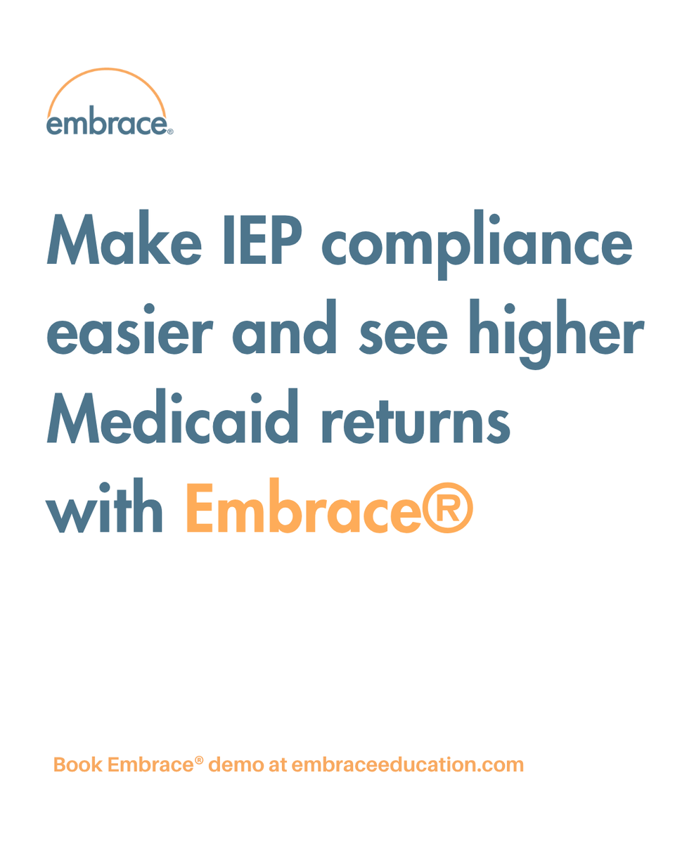 Embrace® Special Education Software (EmbraceSchools) / Posts / X