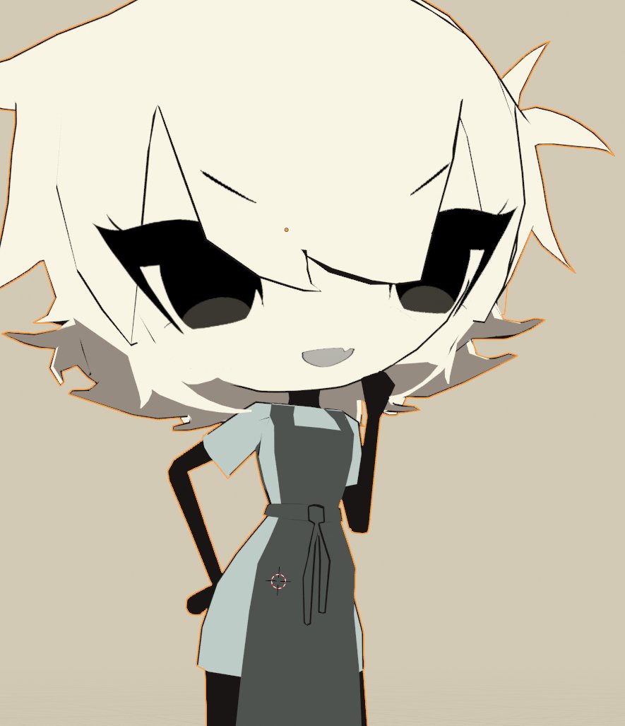 thank you for watching the cartoon heres screenshots of the really shitty model i made for it