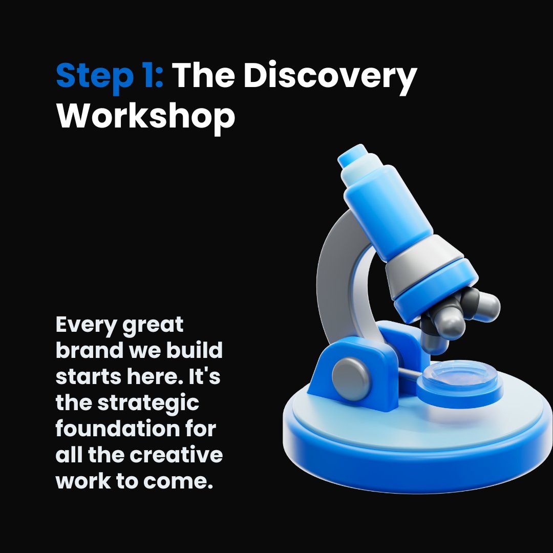 StuartLCrawford's tweet image. Every great brand we build starts here. It&apos;s a collaborative session where we dive deep into your business, your audience, your goals, and your &apos;why&apos;. It&apos;s the strategic foundation for all the creative work to come.
#BrandWorkshop #DiscoveryProcess #InkbotDesign