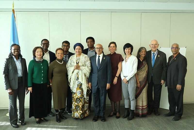 TulaneSPHTM's tweet image. On October 24, the 80th anniversary of the signing of the charter of the United Nations, the UN Department of Economic and Social Affairs (UN DESA) convened a Global Policy Dialogue.
 
Our own Anastasia Gage participated with other members of the UN HLAB.