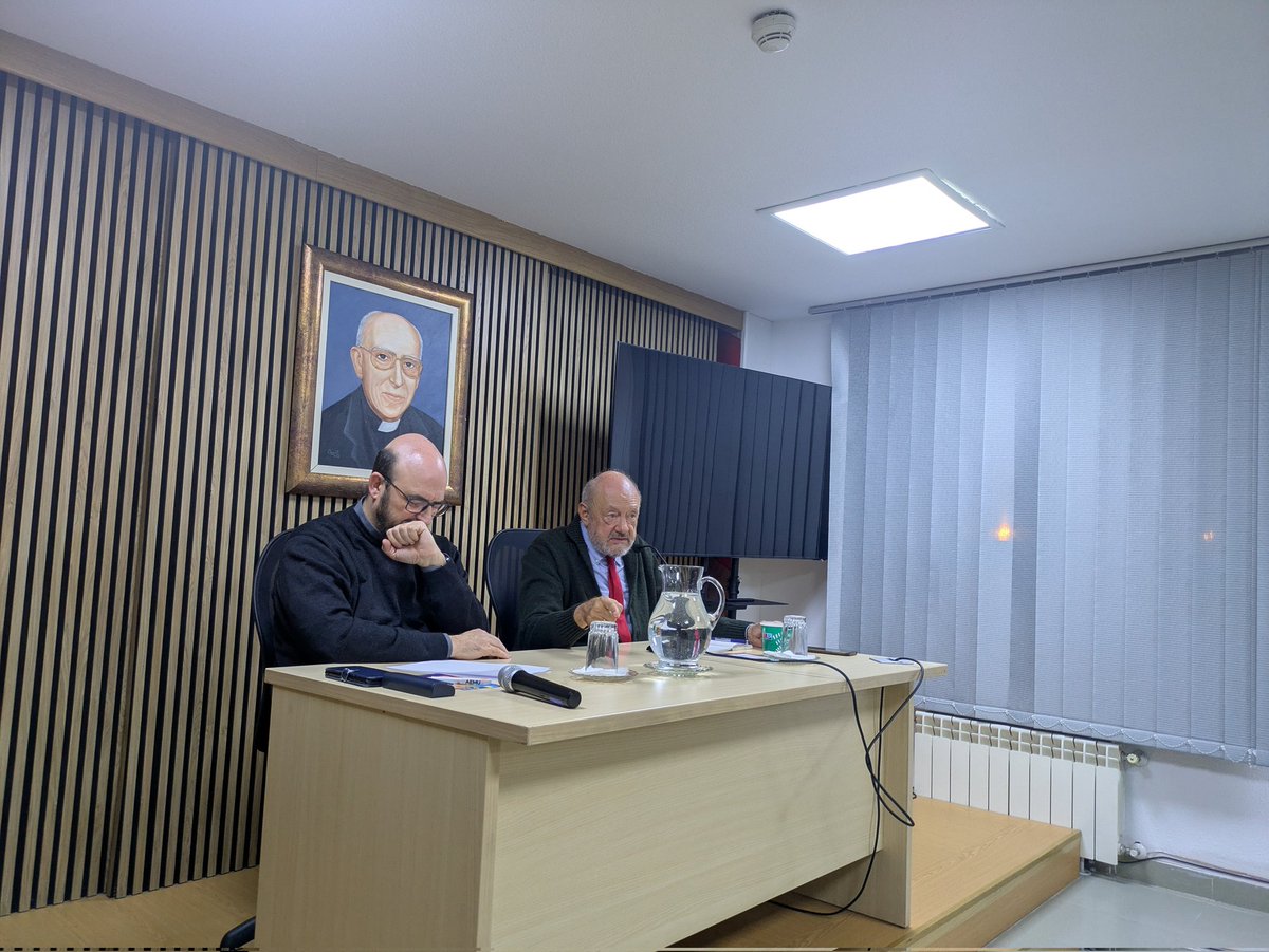 Un año más abrimos el curso del Centro ecuménico Julián García Hernando, con el Dr. Miguel García-Baró hablando sobre el diálogo.