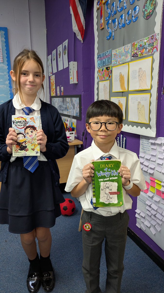 Well done. Great book talks in 5CD this afternoon.