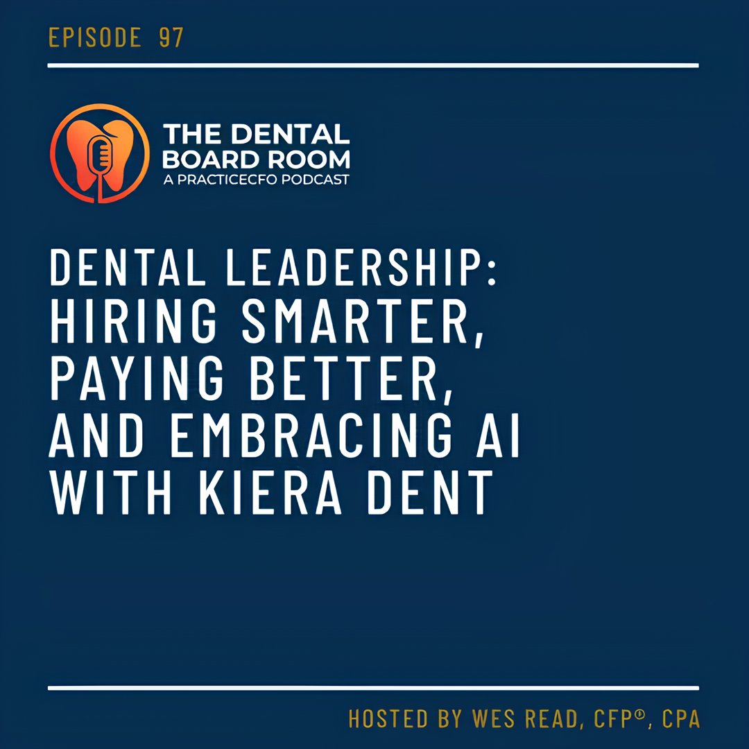 practiceCFO's tweet image. Dental Leadership: Hiring Smarter, Paying Better, and Building Balance in 2025.
Discover How to lead your team, master your finances, and scale your practice with clarity and purpose.
Listen now: podcasts.apple.com/us/podcast/97-…
#DentalConsulting #PracticeManagement #ProfitabilityMatters