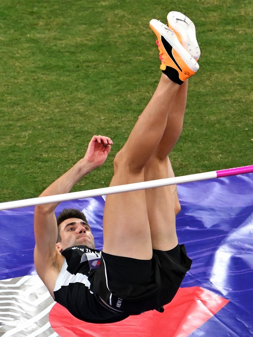 TrackFieldImage's tweet image. Hamish Kerr, New Zealand 🇳🇿. High jump gold. World Champs Tokyo 2025.
.
.
.
.
.
#hamishkerr #newzealand #highjump #athletics #trackandfield #tokyo25 #jeffcohenphoto @hamishkerrhj instagr.am/p/DQxMgJEkqNA/