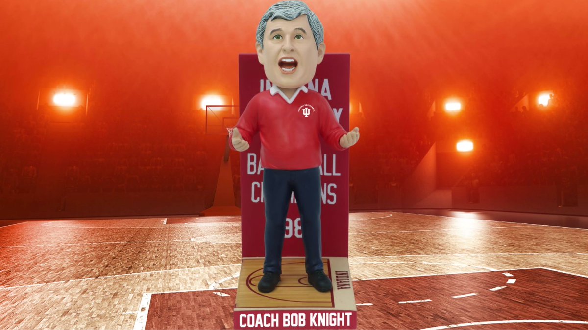 The <a href="/BobbleheadHall/">National Bobblehead Hall of Fame and Museum</a> has unveiled an officially licensed Coach Bob Knight Championship Bobblehead Collection to celebrate the 50th anniversary of IU’s perfect 1975-76 national championship basketball season!  

STORY &gt;&gt; wndu.com/2025/11/07/coa…