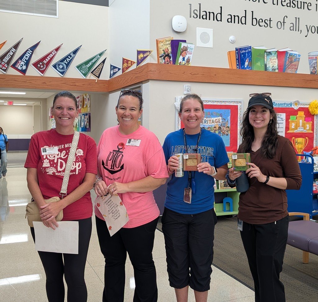 Pomona Staff began the weekend with a yummy treat from the PTO.  Thank you for always thinking of us!! #PomonaPTORocks #Alvinisd