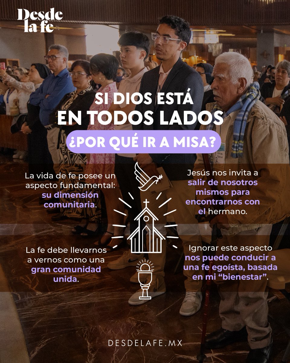 DesdeLaFeMx's tweet image. “Si puedo hablar con Dios en mi casa, ¿para qué ir a misa?” 🏠
desdelafe.mx/opinion-y-blog…

#Misa #Dios #Eucaristía
