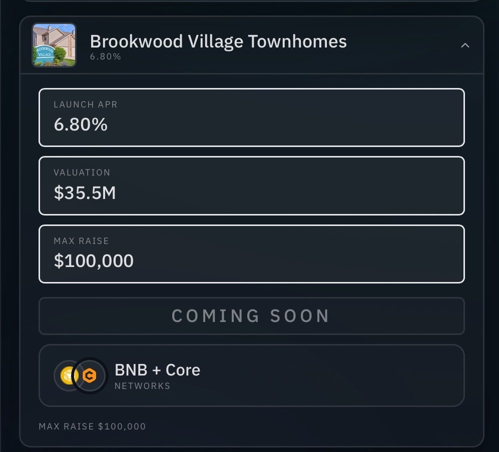 asx_capital's tweet image. 🔥 Two new properties are coming on chain ⛓️

Check out the latest updates on our RWA page and stay tuned for launch updates as we get closer!

Bigger Properties. Bigger Raises. 

🔗 earn.asx.capital/rwa