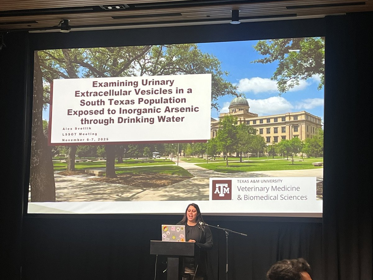 Three TAMU Tox PhD students were selected to give oral presentations at the Lone Star SOT meeting. Project 2 trainees Olivia Lampe and Alex Svetlik and Project 4 trainee Ibrahim Alshammari. <a href="/SOToxicology/">Society of Toxicology</a> <a href="/tamusuperfund/">Texas A&M Superfund Research Center</a> <a href="/TAMU_SPH/">Texas A&M Public Health</a> #whoop #toxicology