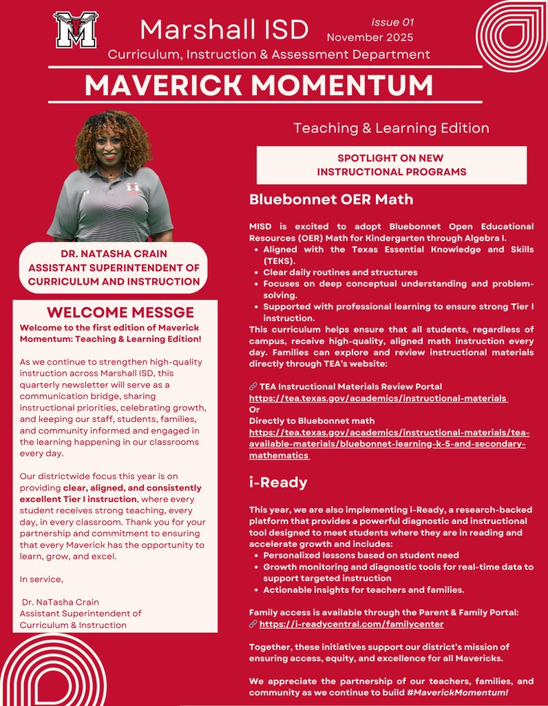 Marshall ISD tweet media