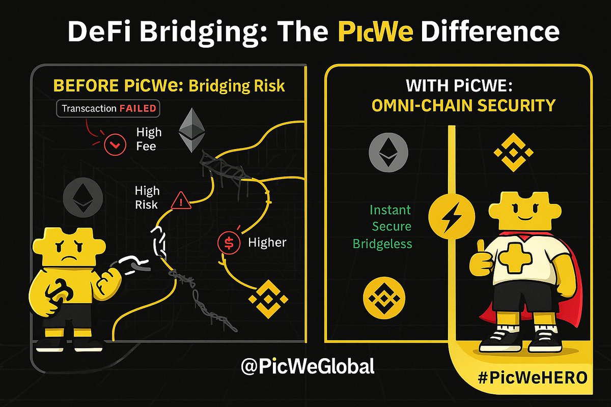 🧩 Tired of bridge hacks and lost funds? Hey! Forget risky farms and meme  coins! #PicWe lets you earn from a real #hydropower plant using crypto.  Here is how beginners get stable,