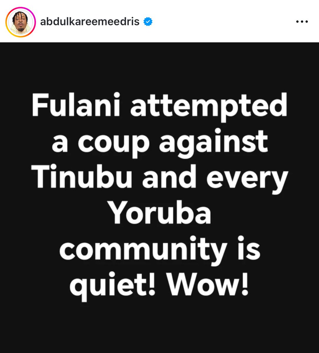 Senior man, no stress yourself. We know why