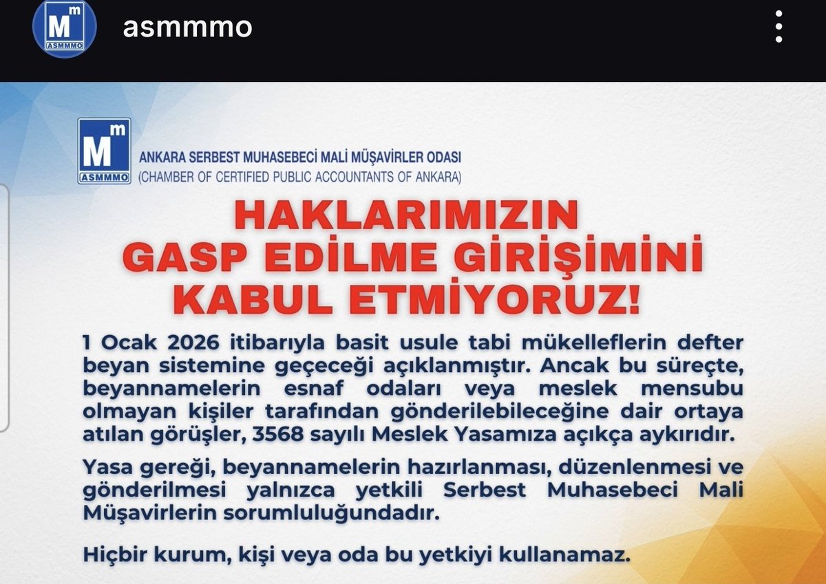 İyice cocuk oyuncagina cevirdiniz.
Madem o kadar basit biz de canimiz istediginde Taksiye cikalim...

#Asmmmo Aciklamamiz görseldedir...
.
.
<a href="/MuhasebeBT/">Muhasebe Bilenler</a>