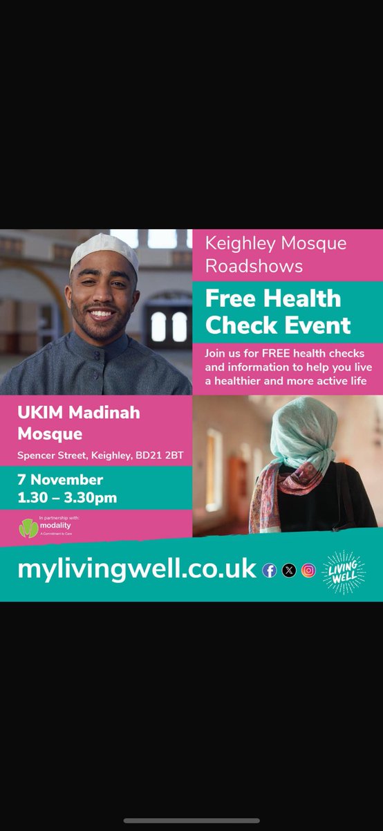 SGPModalityAWC's tweet image. Wonderful community health event today at the local mosque with some amazing colleagues @AwcModality @maternitycircles