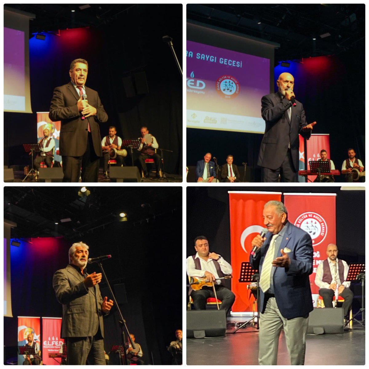 elfed23's tweet photo. ELFED ve Elazığ Kültür ve Musiki Derneği iş birliğiyle düzenlenen “Ustalara Saygı Gecesi” yoğun ilgiyle gerçekleştirildi. Harput türkülerinin yaşatılmasını ve hatırlanmasını amaçlayan etkinlik, yaklaşık bin kişinin katılımıyla büyük bir coşkuyla geçti.
#elfed #ustalarasaygıgecesi https://t.co/CphSy0h7Op