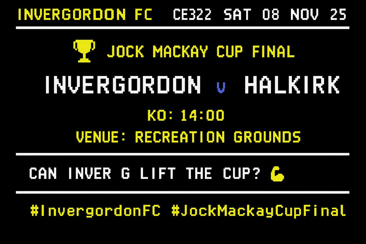 Invergordon FC (@invergordonfc) on Twitter photo 