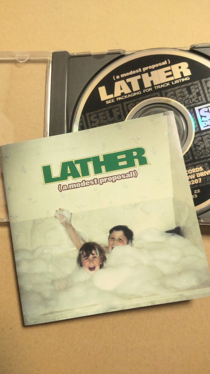 11/8は いい泡の日

Lather - a modest proposal

地味な印象ですが、時折ハッとさせられる
そんなエモーショナルメロディックで好きなんですよ
要所要所でエモいセンスが光ります

noisepollution.bandcamp.com/album/a-modest…