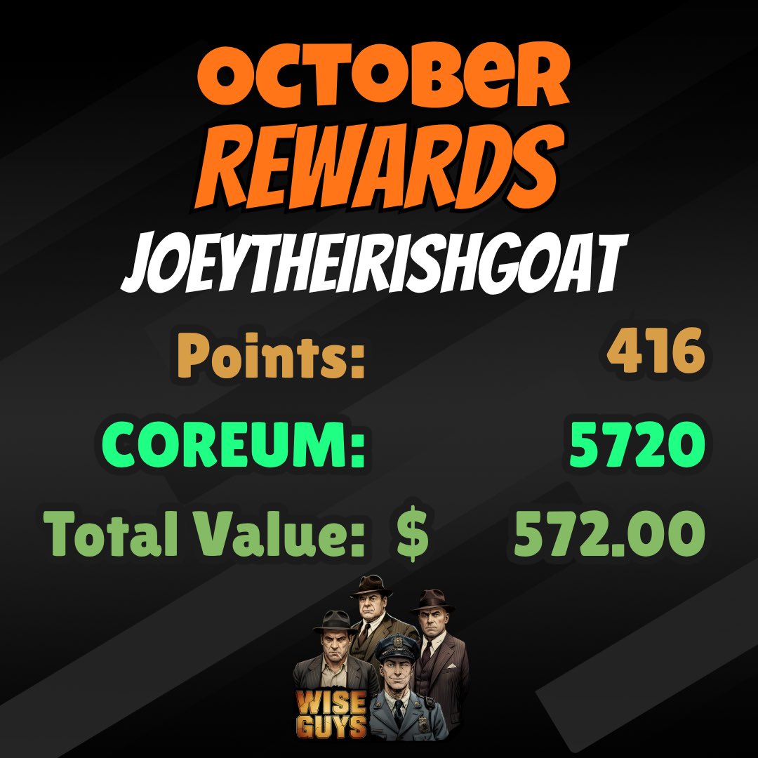 Every month my <a href="/xrplwiseguys/">Wise Guys</a> rewards land &amp; remind me why it is the number 1 project on the XRPL. Utility NFTs are the best.