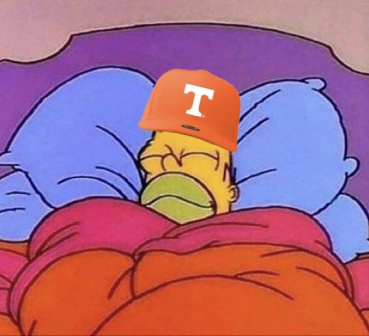 How it will feel going to bed tonight knowing that the Vols won’t hurt me tomorrow and I can watch football in peace: