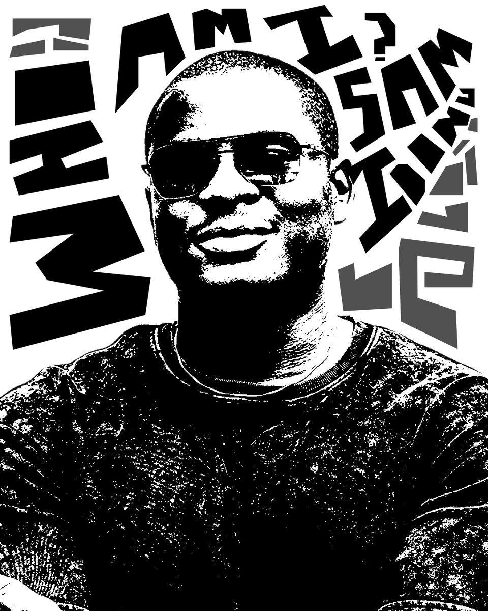 Once a year, I find a picture of myself that I love and I do everything I can with it....

This year, I'm asking myself who am I?