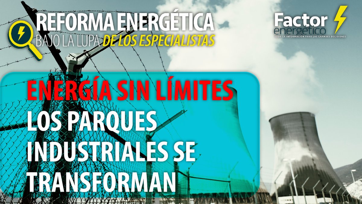 #MesadeAnálisis Hoy, en punto de las 8:00pm, “Las nuevas opciones para los parques industriales en México . ¡Se abre el juego eléctrico!”.💯👋
#ParquesIndustriales #Electricidad #BajolaLupa
¡No te la pierdas!

Nuestros invitados: 
✅Daniela Monroy, Head of Legal en ATCO México