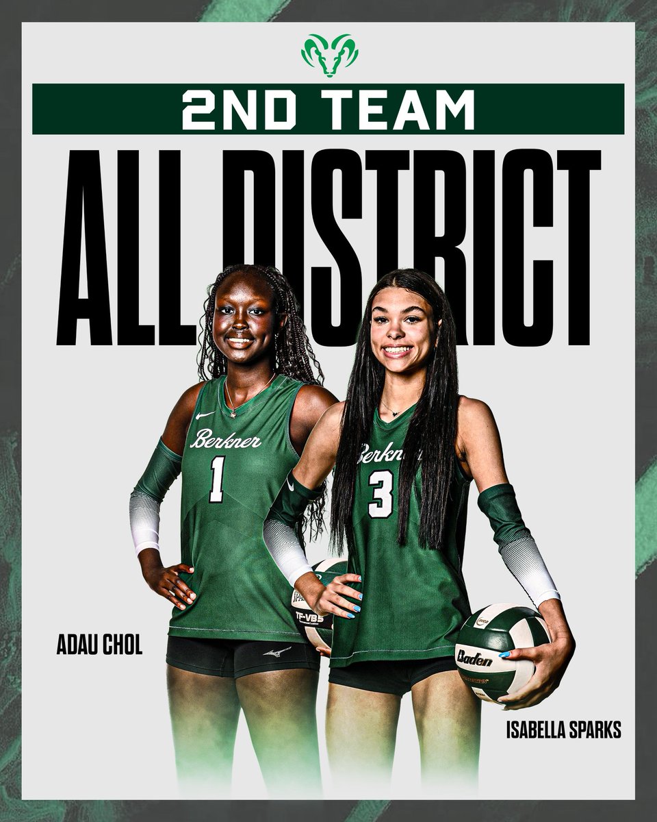 Berkner_Vball's tweet photo. Congratulations to our varsity team members who earned district recognition for the 2025 volleyball season! 🏆 https://t.co/zLuOCJWfmy